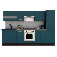 Bucatarie MARINA NEW 290 4A1 Wenge / Decor 0244